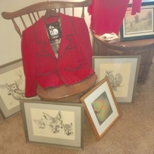 Chanel type embellished coat